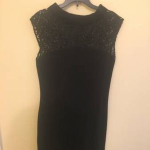 Black Calvin Klein Cocktail Dress